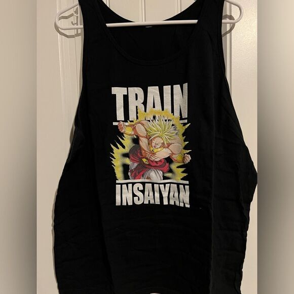 Dragon Ball Z “Train Insaiyan” Graphic Tank Top – Size XL - Picture 3 of 7
